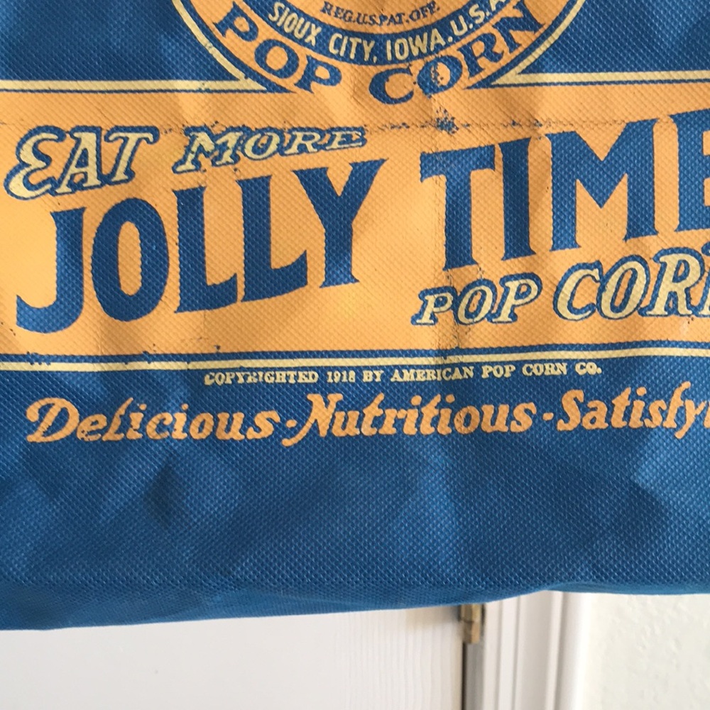 Jolly Time Blue Tote Bag - Picture 4 of 6